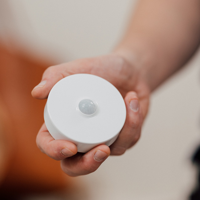 Startkit Hytte Fire alarm and Leak protection - motion detector
