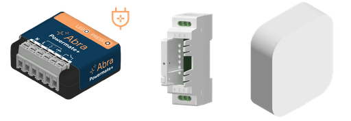 [72.380.337357] Abra Powermate+ med Veggboks og DIN-skinneboks for montasje